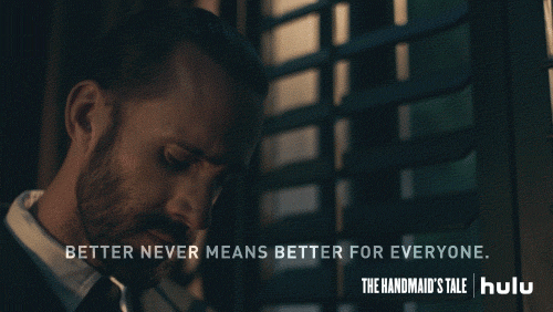 Get the better of meaning. Get the better of meaning